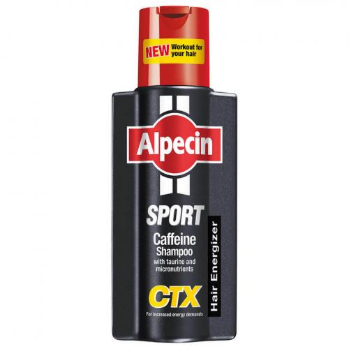 Alpecin Sports Shampoo 250ml Caffeine Shampoo with Taurine and Micronutrients