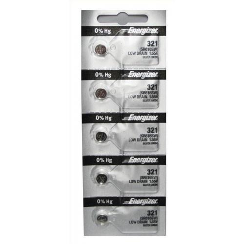 ENERGIZER 321 SR616SW SR616 Silver Oxide 5 Pack