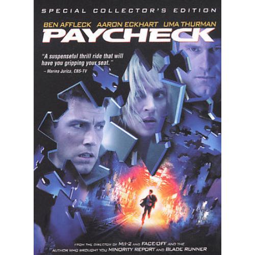 Paycheck DVD (Special Collector's Edition) New, Free shipping