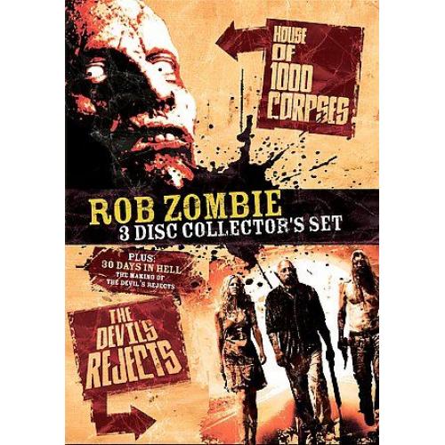 Rob Zombie 3 DVD movies, New, Free shipping