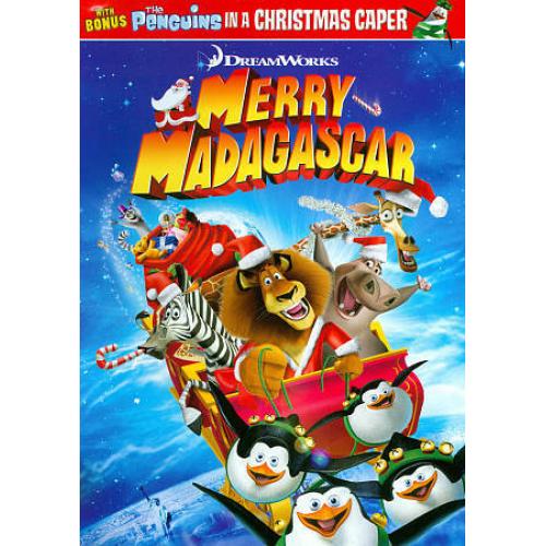 Merry Madagascar DVD free shipping