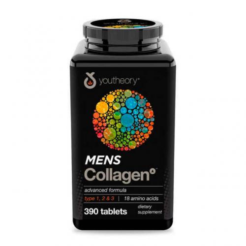 youtheory Mens Collagen Advanced Formula, 390 Tablets