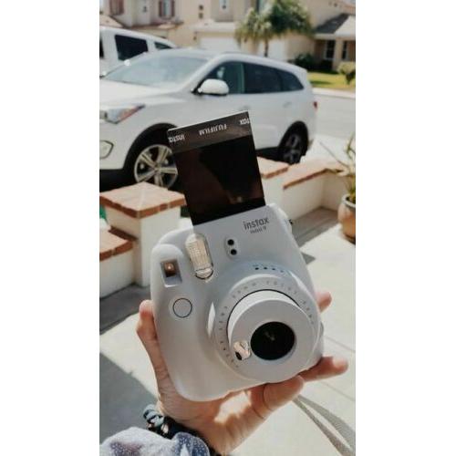 Fujifilm Instax Mini 9 Instant Film Camera - Smokey White instant film camera