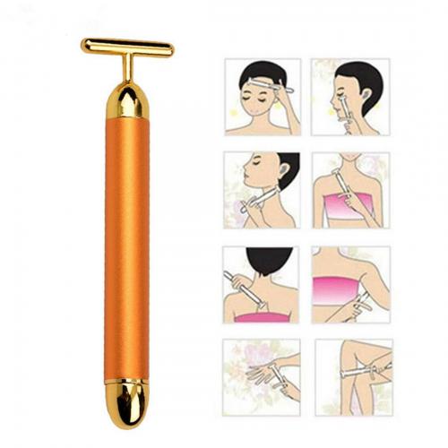 Gold Pulse Body Care Massager Vibrating Facial Massage Tools