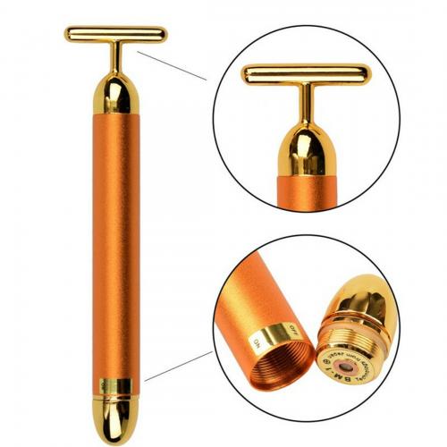 Gold Pulse Body Care Massager Vibrating Facial Massage Tools