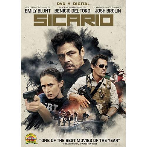 Sicario DVD movie, New, Free Shipping