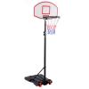 Adjustable Basketball Hoop System Stand Kid Indoor Outdoor Net Goal w/ Wheels