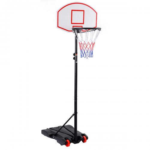 Adjustable Basketball Hoop System Stand Kid Indoor Outdoor Net Goal w/ Wheels