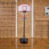 Adjustable Basketball Hoop System Stand Kid Indoor Outdoor Net Goal w/ Wheels