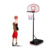 Adjustable Basketball Hoop System Stand Kid Indoor Outdoor Net Goal w/ Wheels