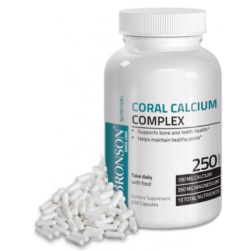 Bronson Coral Calcium Complex, 250 Capsules