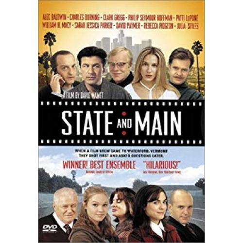 State and Main DVD  New, Free Shipping