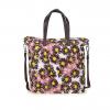 Prada Printed Nylon Tote - Bordeaux Margherita 60% Off