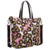 Prada Printed Nylon Tote - Bordeaux Margherita 60% Off