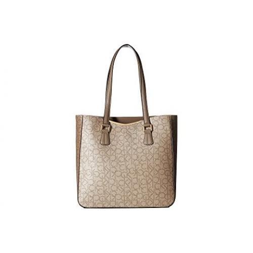 Calvin Klein Monogram Tote Handbag