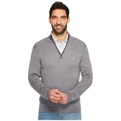 Calvin Klein Merino End on End 1/4 Zip Sweater