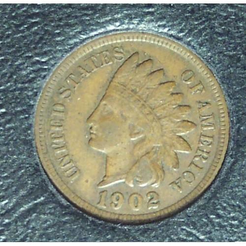 1902 indian head penny error